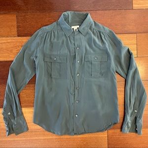 J. Crew silk blouse